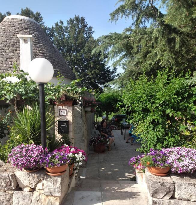 הוילה לוקורוטונדו Il Trullo Felice מראה חיצוני תמונה
